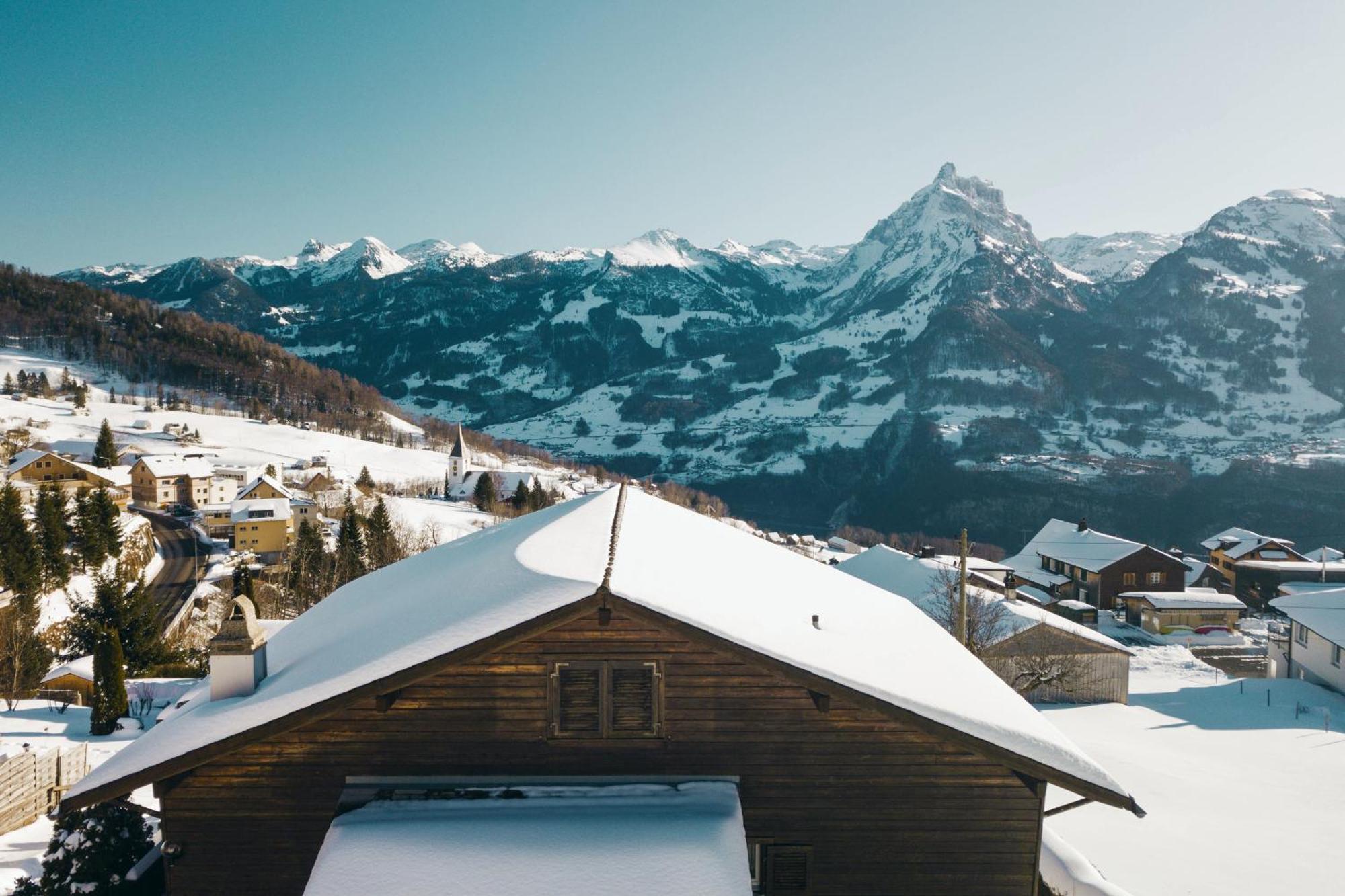 Apartment Im Chalet Biodola Amden Exteriér fotografie